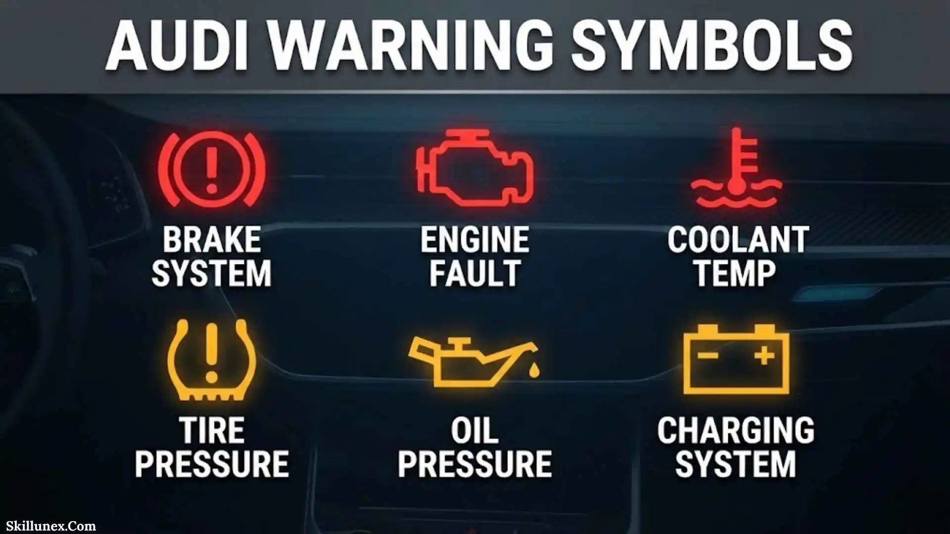 95+ Audi Warning Symbols: Complete Guide To Dashboard Lights And Their Meanings