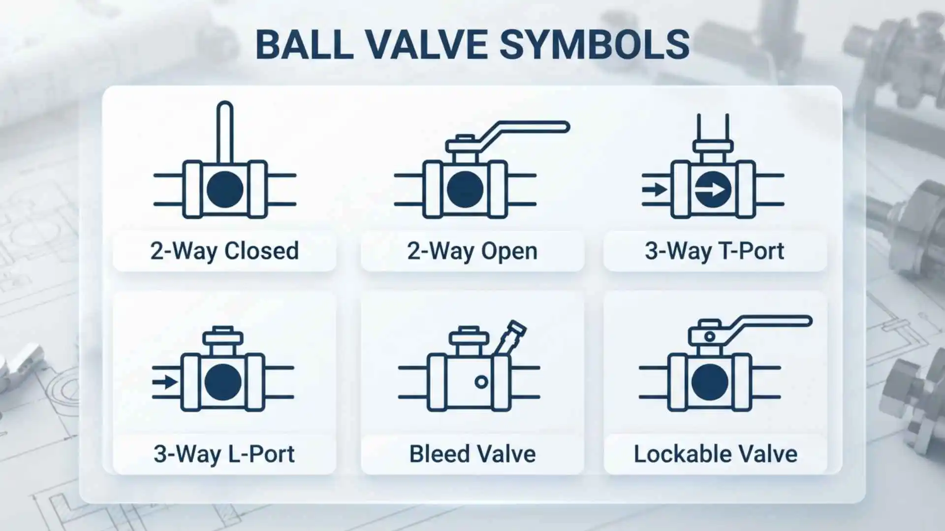 Ball Valve Symbols: Types, Meanings, and How to Read Them