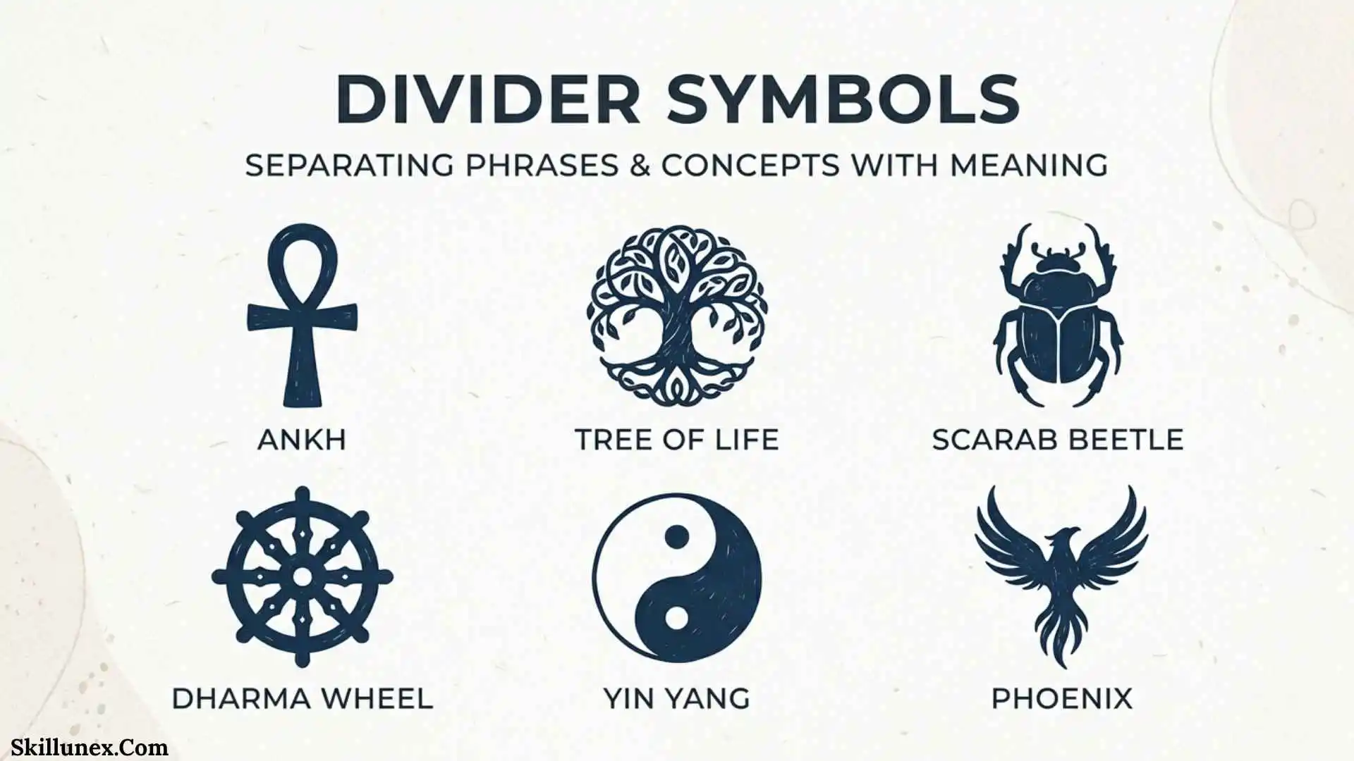 Divider Symbols