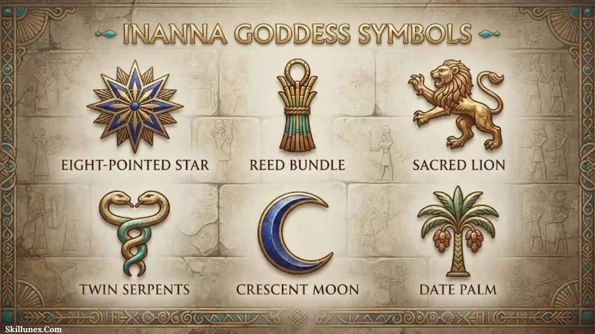 75+ Inanna Goddess Symbols: Meanings, History, and Significance