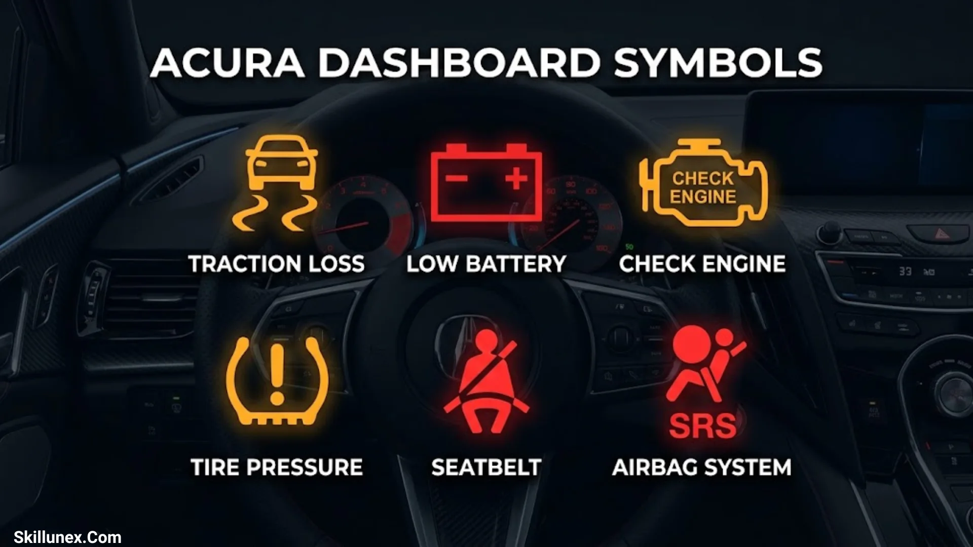 Acura Dashboard Symbols