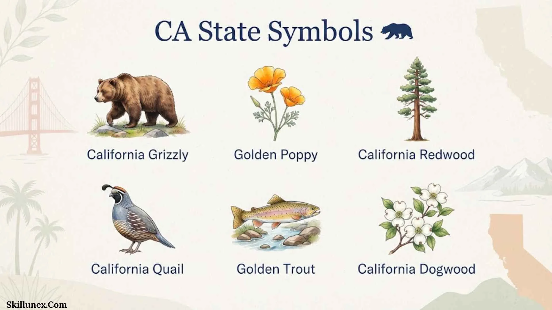 CA State Symbols