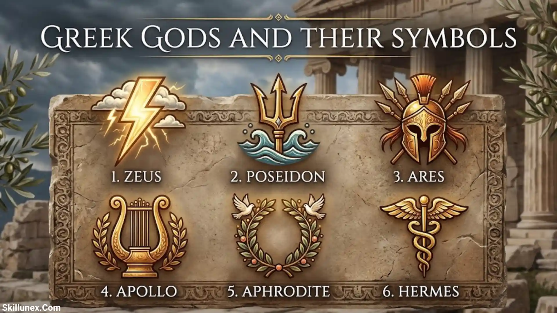 Greek Gods and Their Symbols
