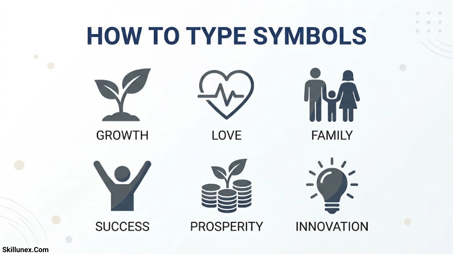 How to Type Symbols