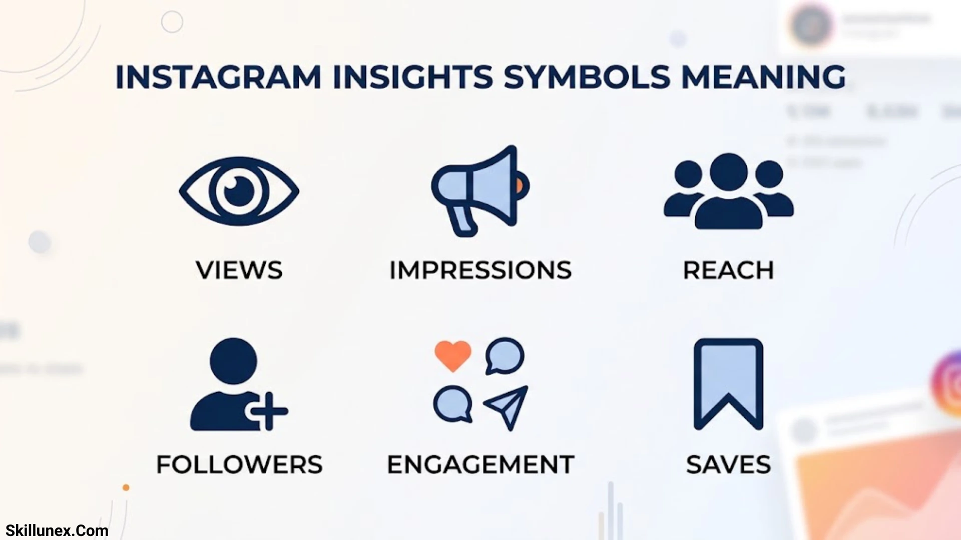 Instagram Insights Symbols Meaning