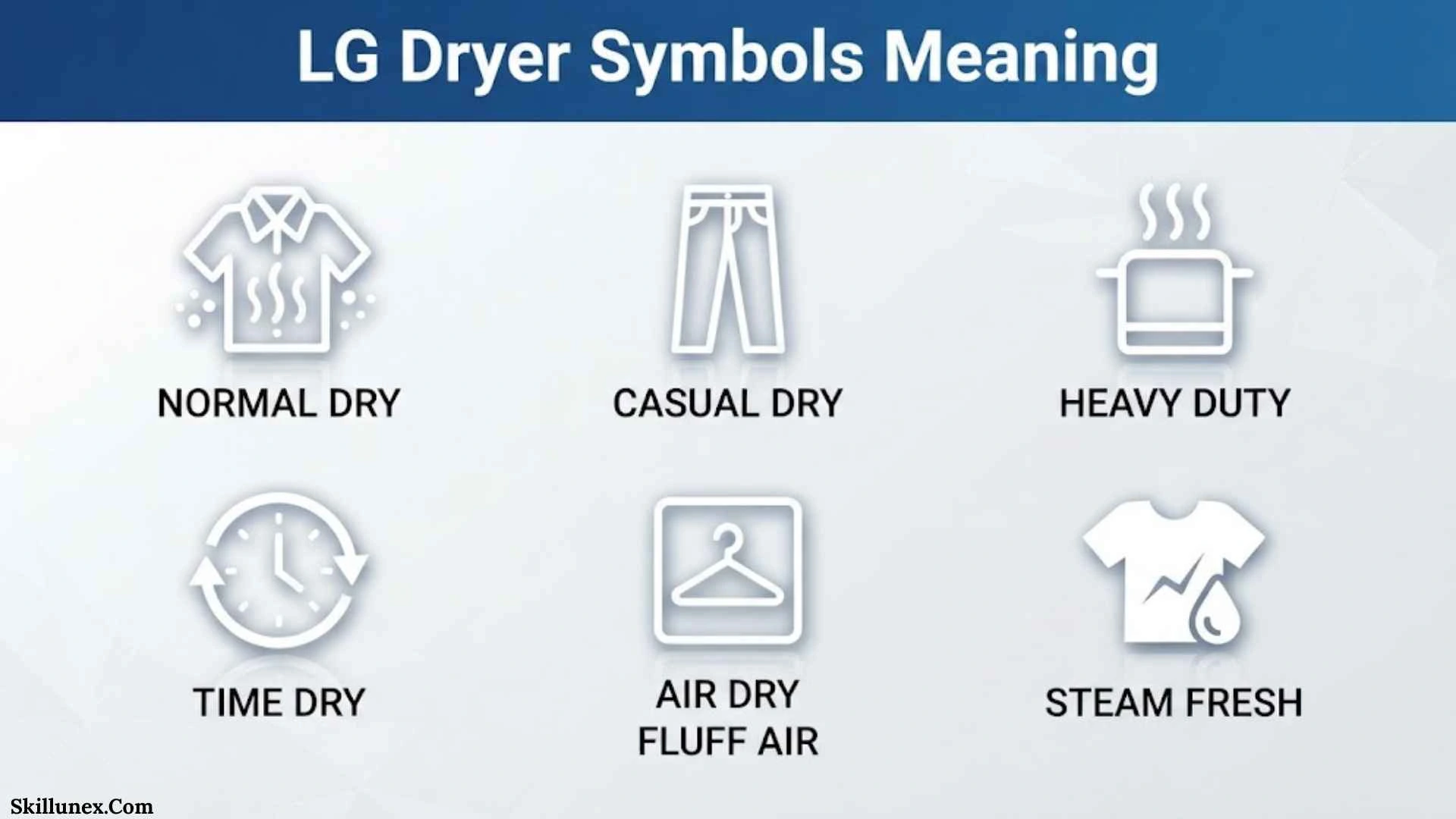 LG Dryer Symbols Meaning