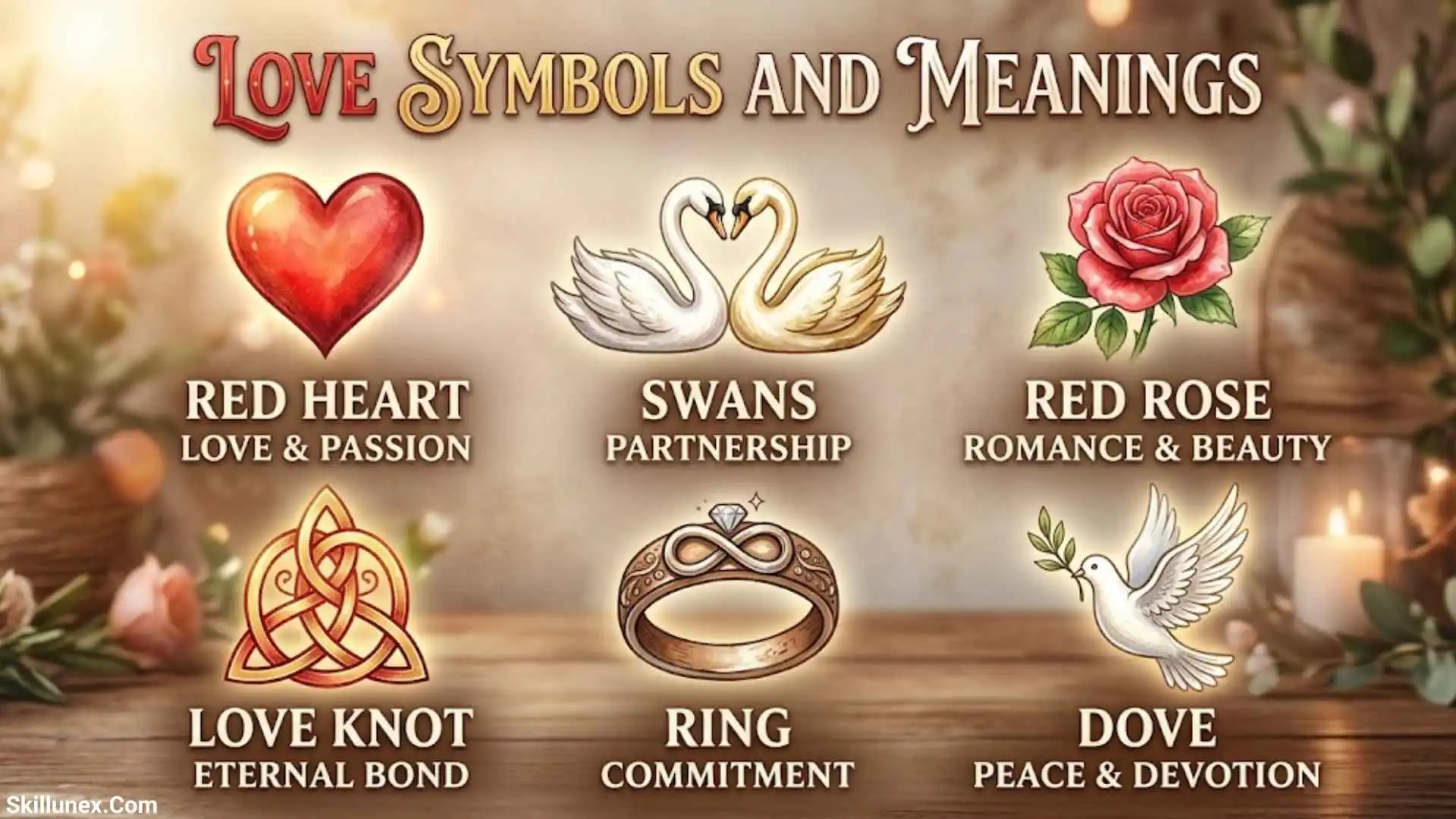 Love Symbols and Meanings