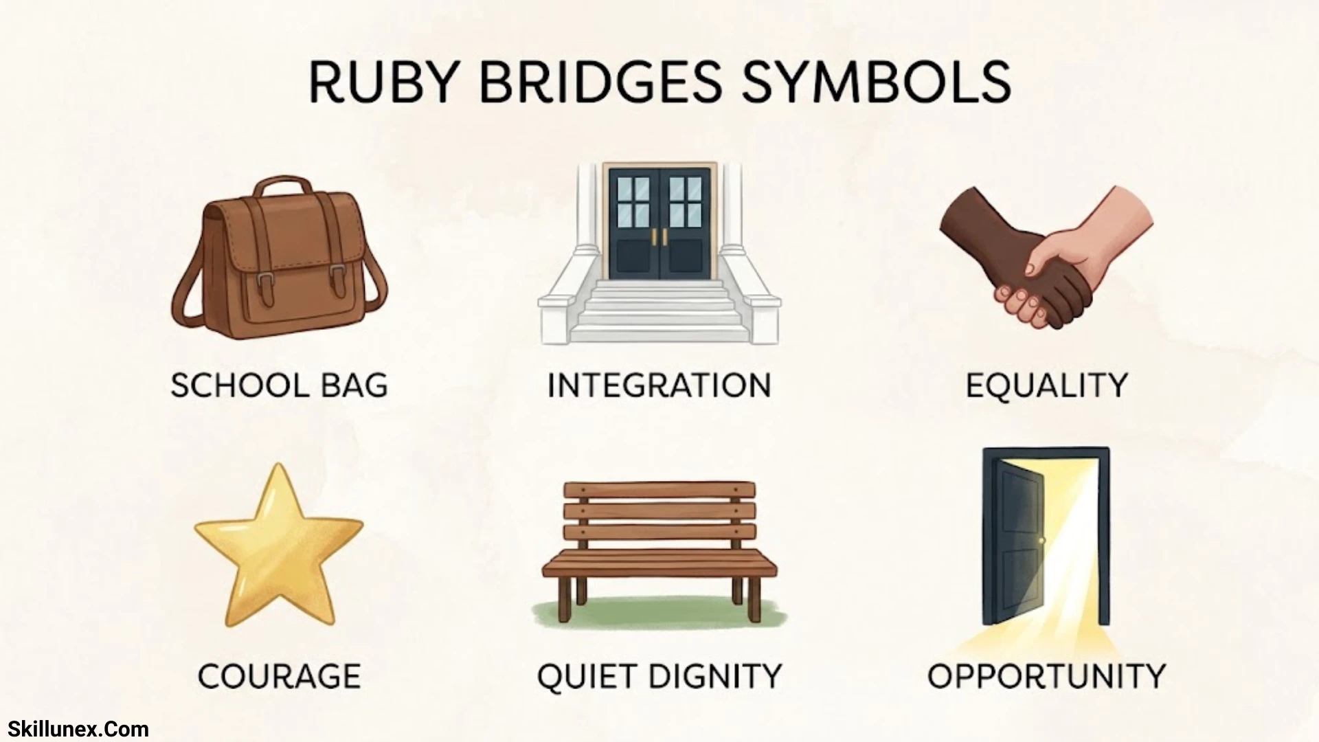 Ruby Bridges Symbols