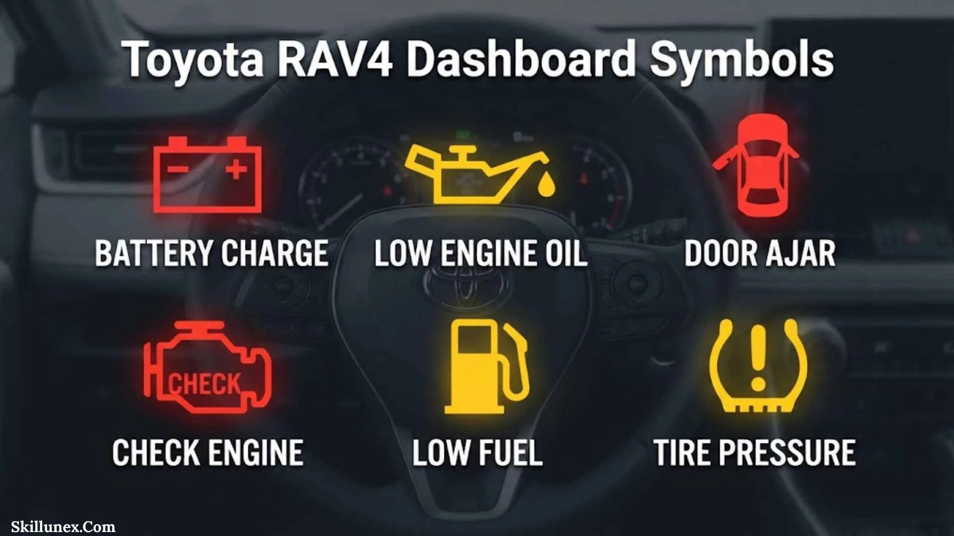 Toyota RAV4 Dashboard Symbols